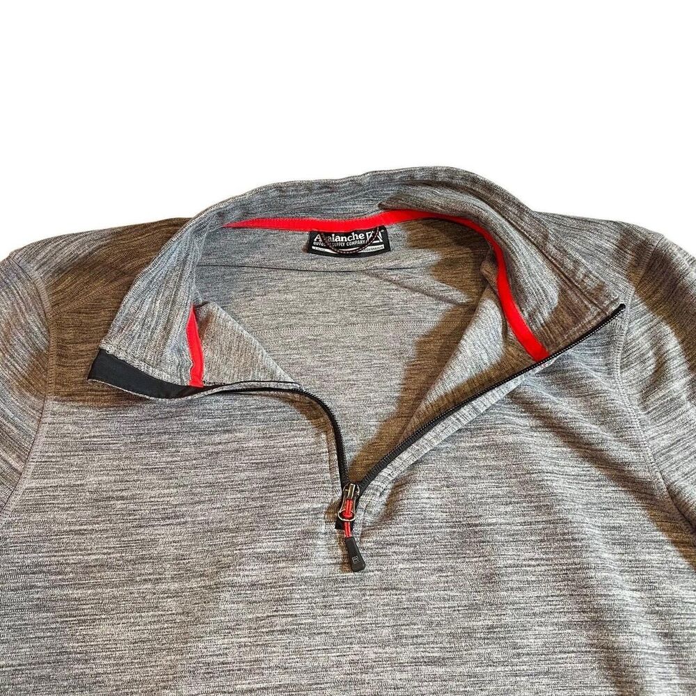 Avalanche Outdoor Supply Shirt Long Sleeve Large Pullover 1/4 Zip Lightweight.‎ - Picture 7 of 7